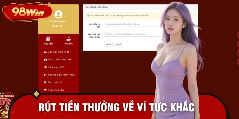 Rút tiền thưởng thắng về ví an toàn, dễ hiểu cho bạn mới